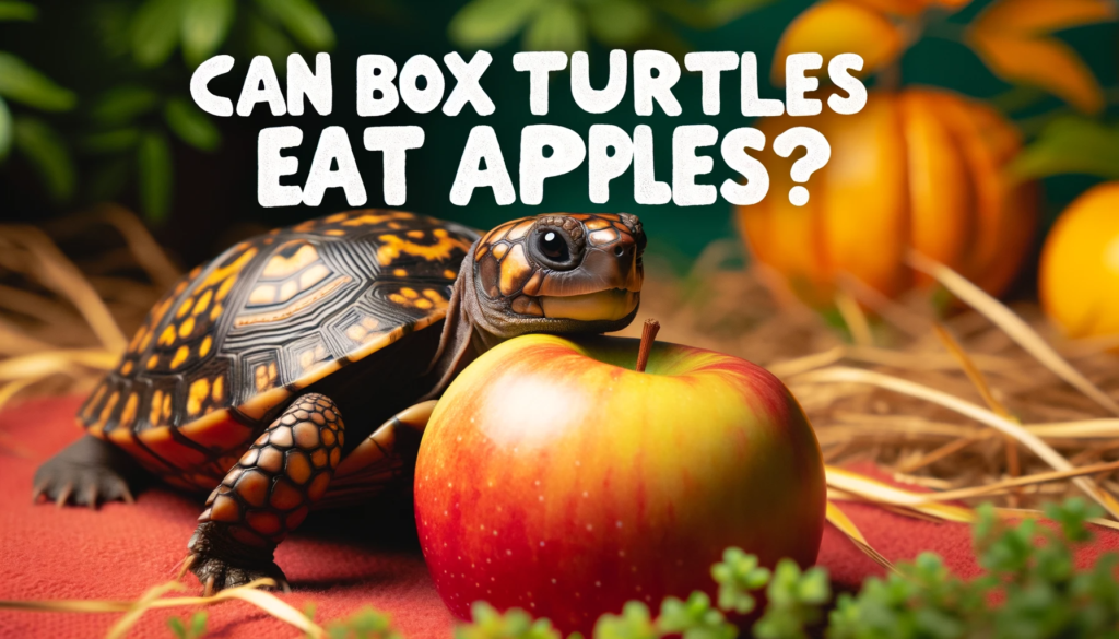 Can Box Turtles Eat Apples
