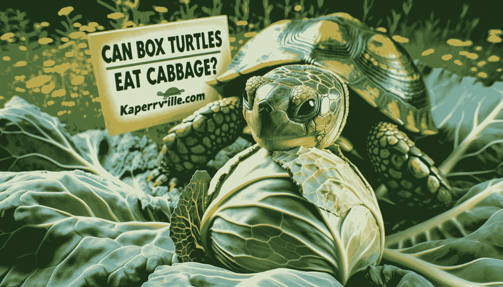 Can Box Turtles Eat Cabbage