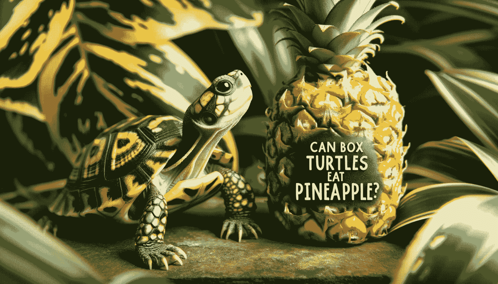 Can Box Turtles Eat Pineapple
