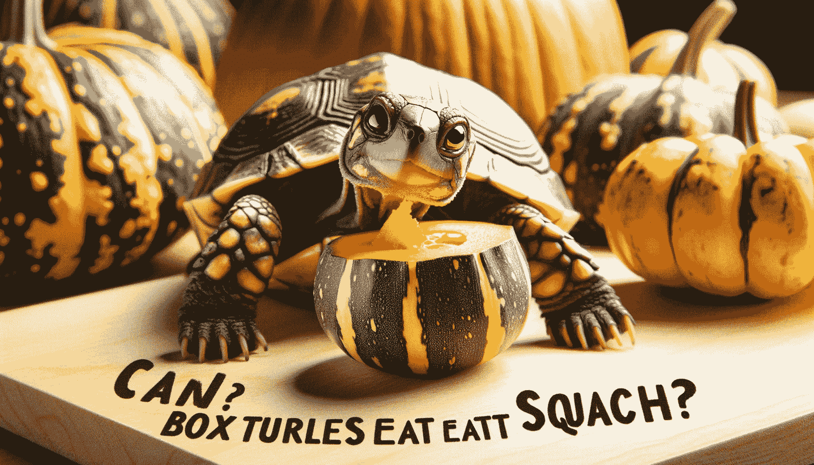 Can Box Turtles Eat Squash
