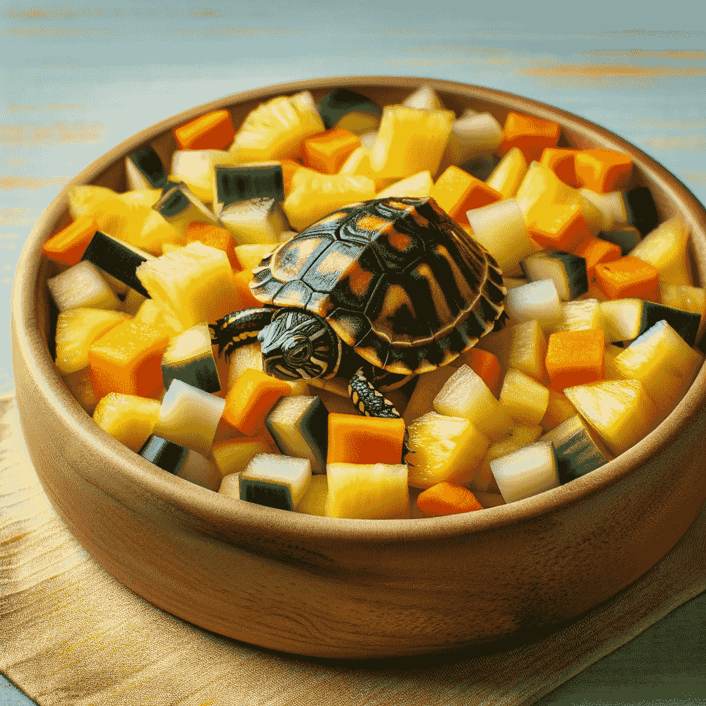 How Much Pineapple Should Box Turtle