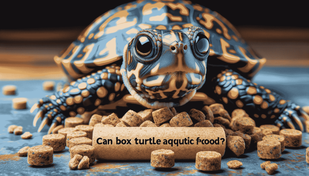 Can Box Turtles Eat Aquatic Turtle Food?