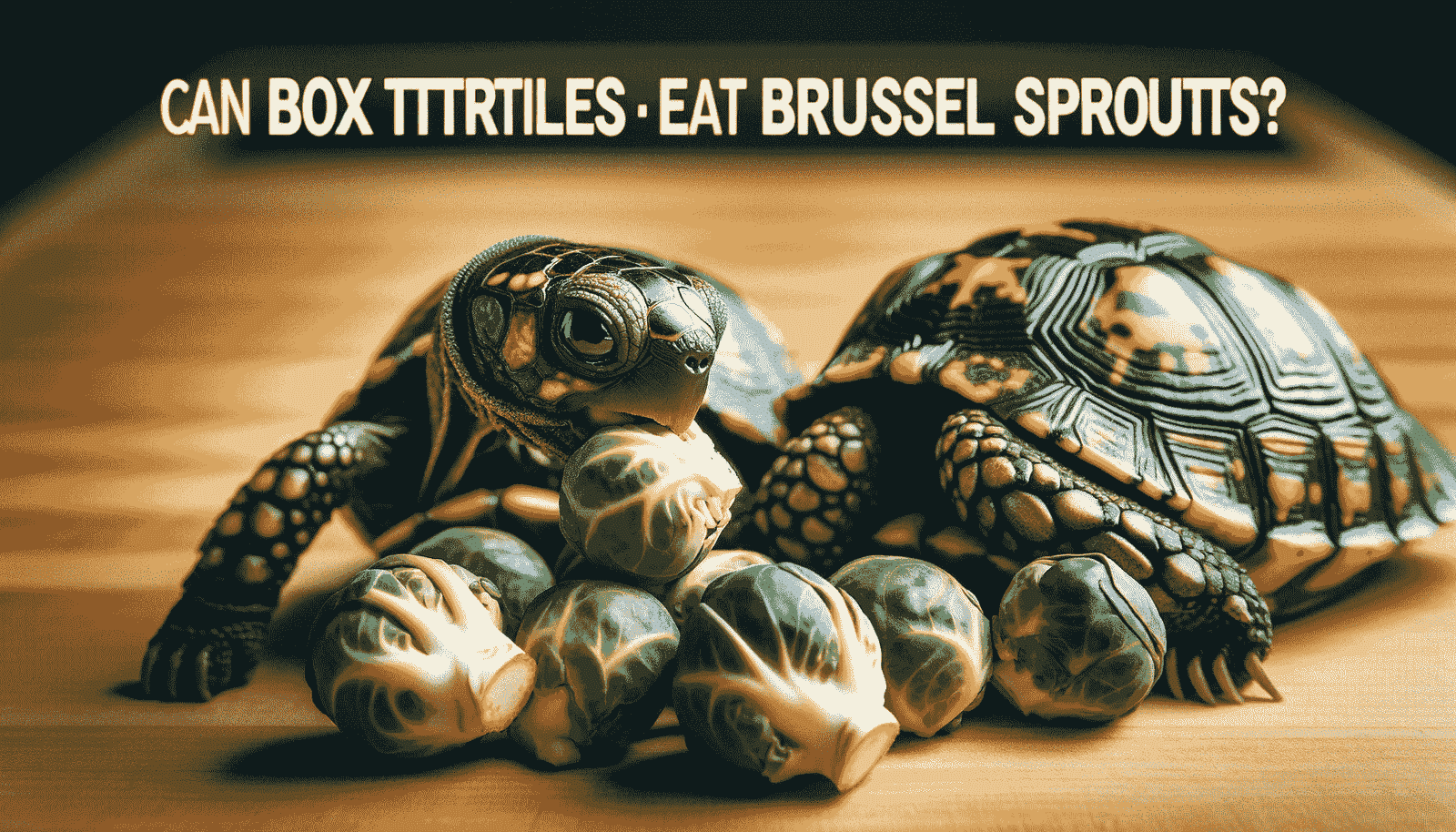 can box turtles eat brussel sprout