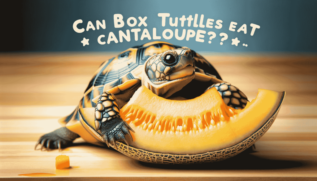 can box turtles eat cantaloupe