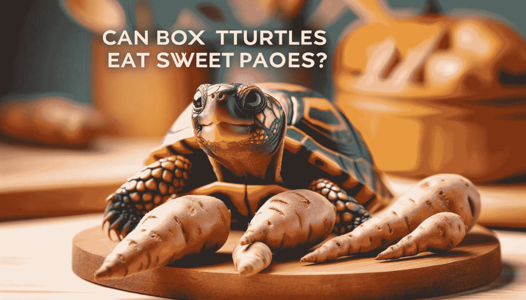 can box turtles eat sweet potato