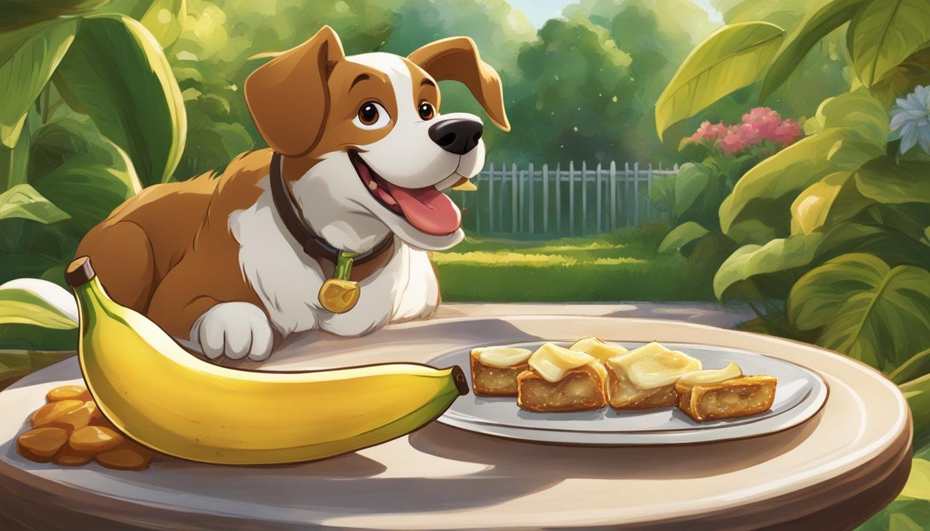 can dog eat banana cue