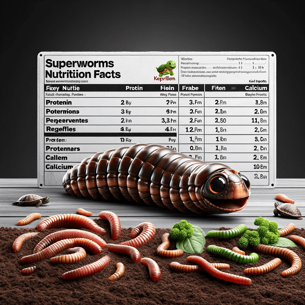 Superworms Nutrition Facts