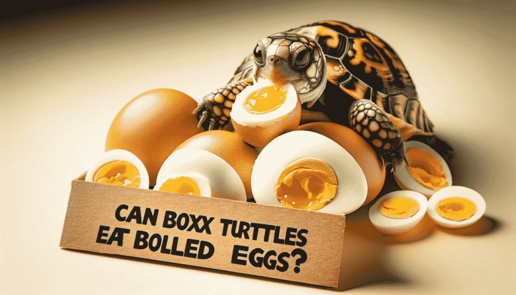 Can Box Turtles Eat Boiled Eggs?